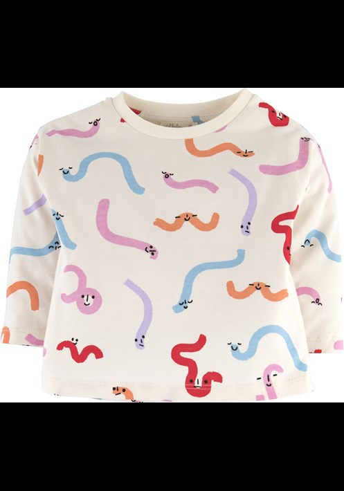 Solucan Baskili Pijama Takimi 15910 2