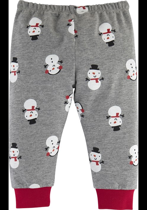 Kardan Adam Baskili Pijama Takim 15898 5