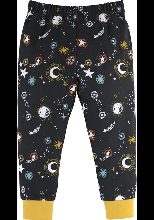 Uzay Baskili Pijama Takim 15893 5
