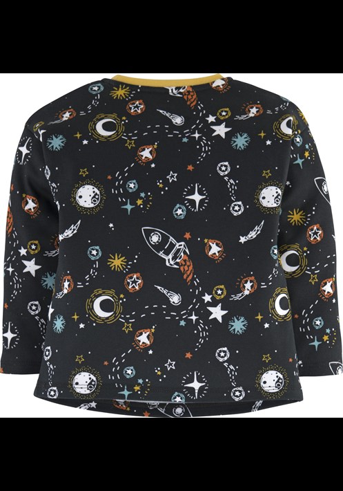 Uzay Baskili Pijama Takim 15893 3