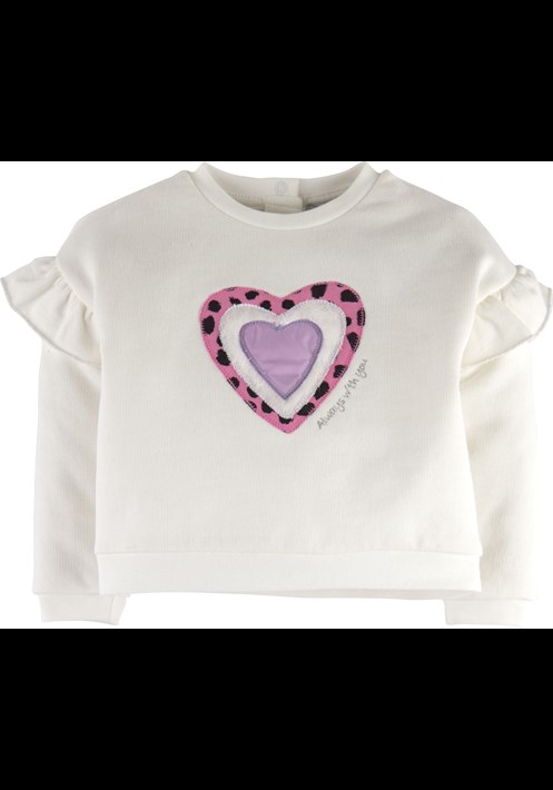 Kalp Nakisli Sweatshirt 16557 1