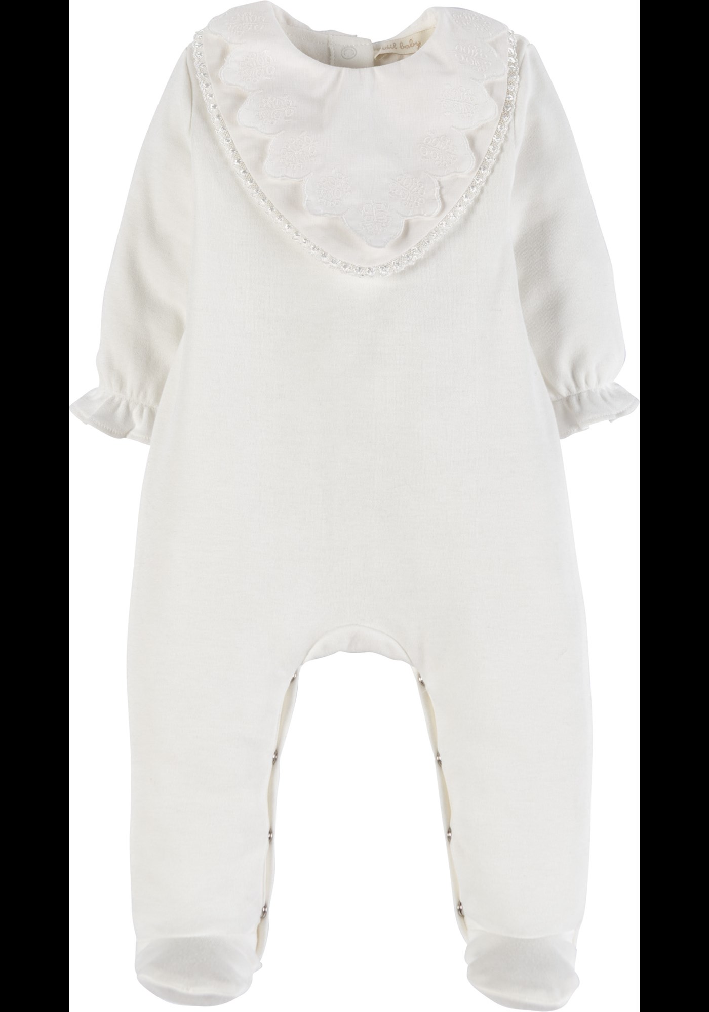 4'Lü Tulum Takim 16239 Krem | İdil Baby