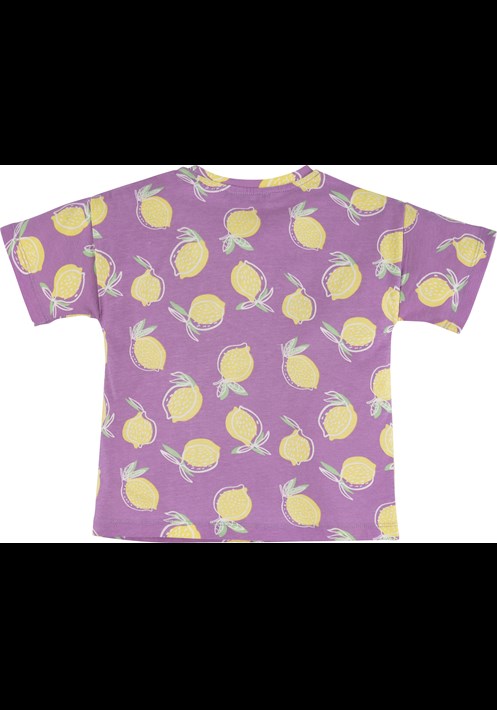 Limon Baskili Pijama Takim 16560 4