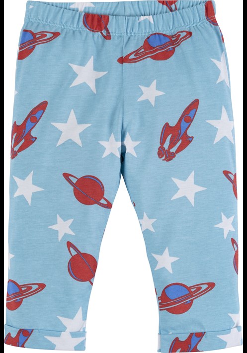 Uzay Baskili Pijama Takim 16592 4