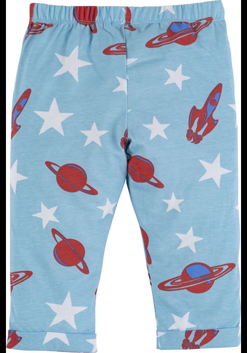 Uzay Baskili Pijama Takim 16592 5