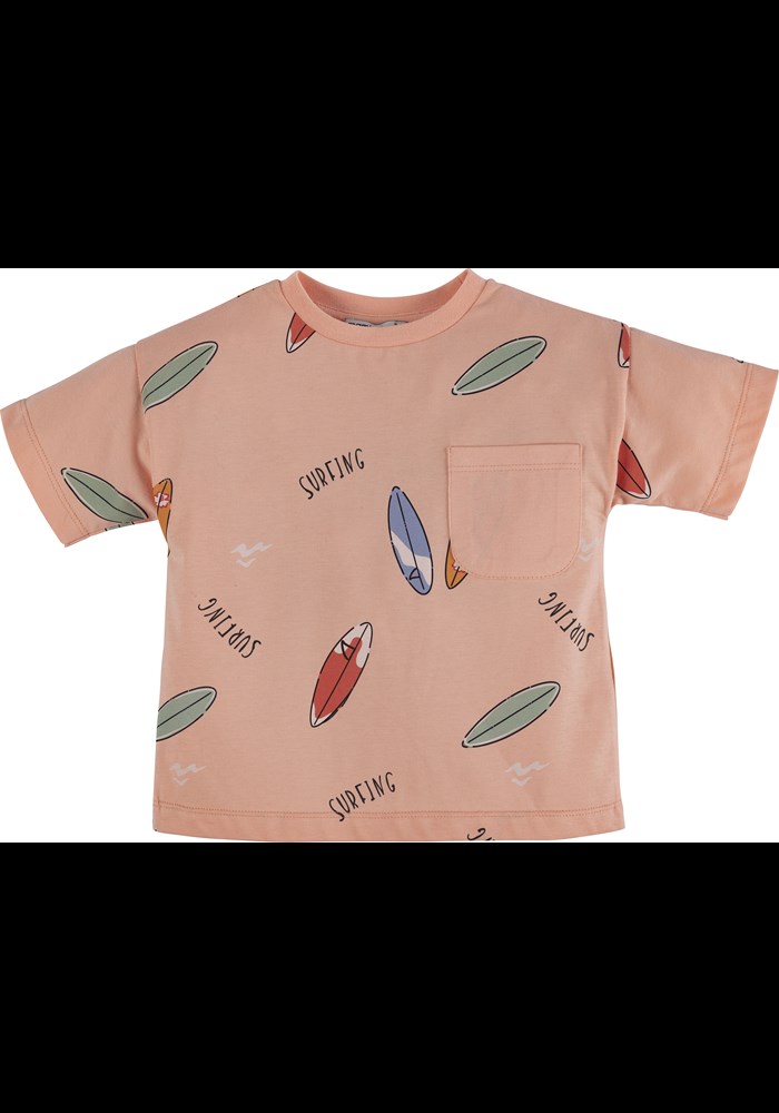 Sörf Baskili T-Shirt 16664