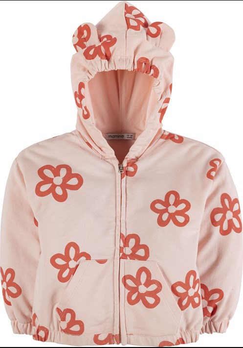 Çiçek Baskili Sweatshirt 16302 1