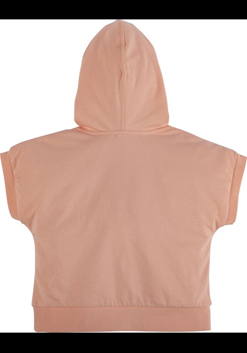 Baskili Kapsonlu Sweatshirt 16666 3