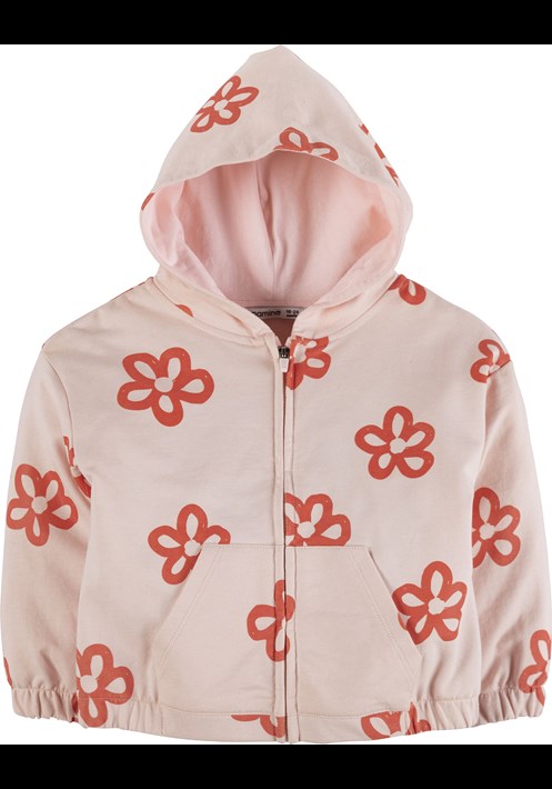 Çiçek Baskili Sweatshirt 16353 2