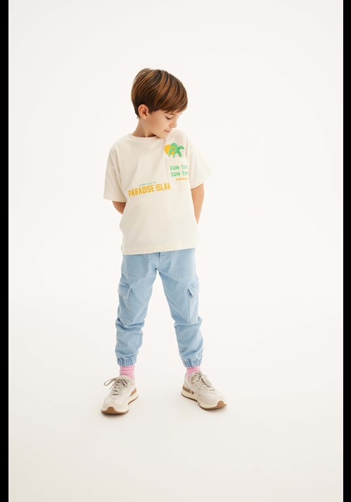 Cepli Baskili T-Shirt 16598 2