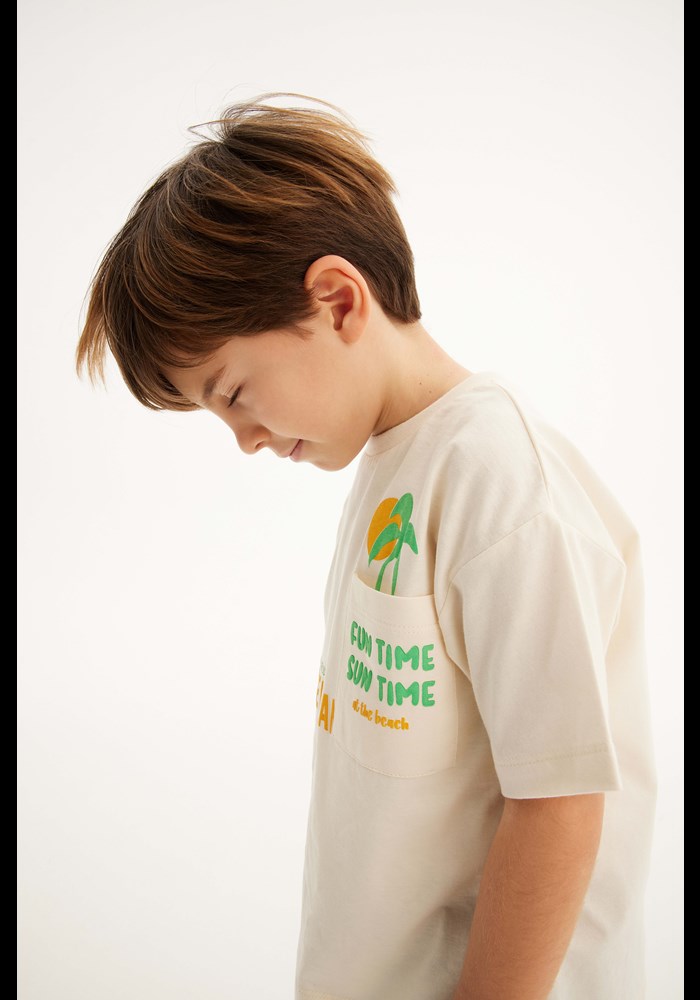 Cepli Baskili T-Shirt 16598