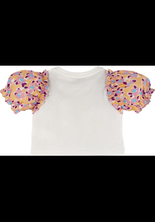 Çiçek Baskili T-Shirt 16314 4