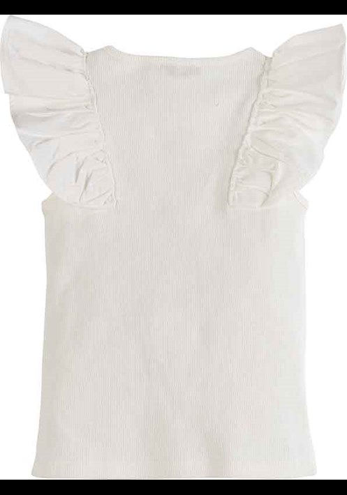 Firfir Detayli T-Shirt 16518 2
