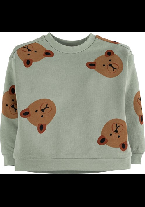 Ayicik Baskili Sweatshirt 17120 4