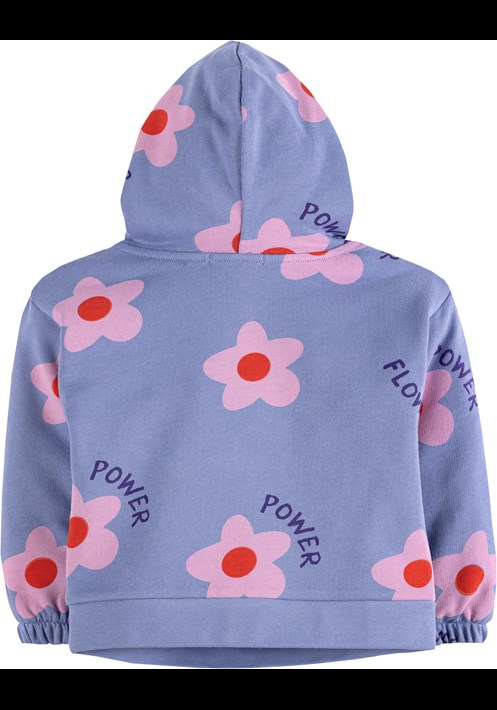 Baskili Kapüsonlu Sweat 16888 4