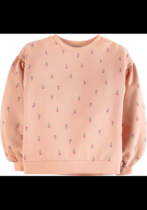 Çiçek Baskili Sweatshirt 16904 2