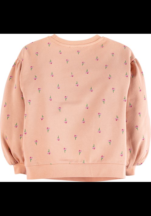 Çiçek Baskili Sweatshirt 16904 3