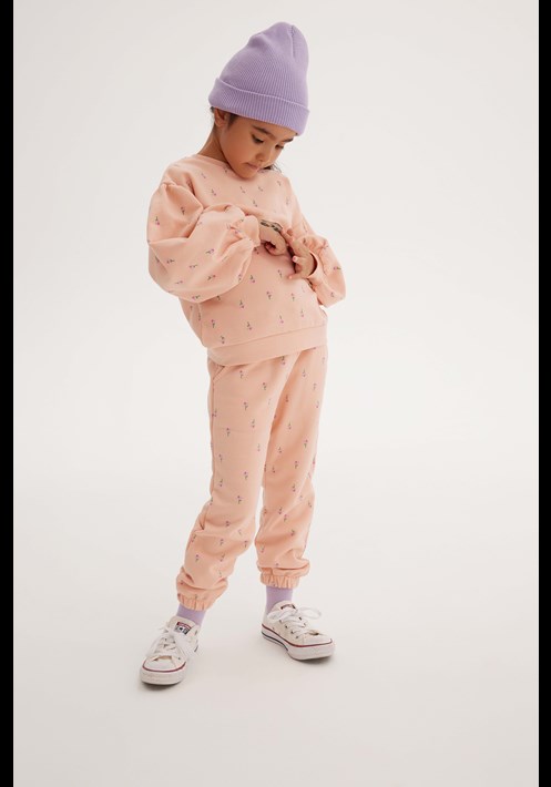 Çiçek Baskili Sweatshirt 16904 1