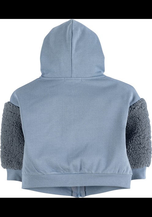 Nakisli Fermuarli Sweatshirt 17027 2