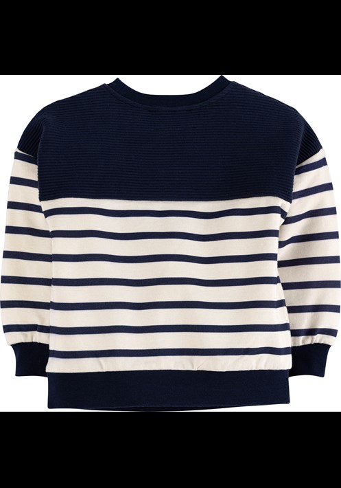 Çizgili Sweatshirt 17072 2