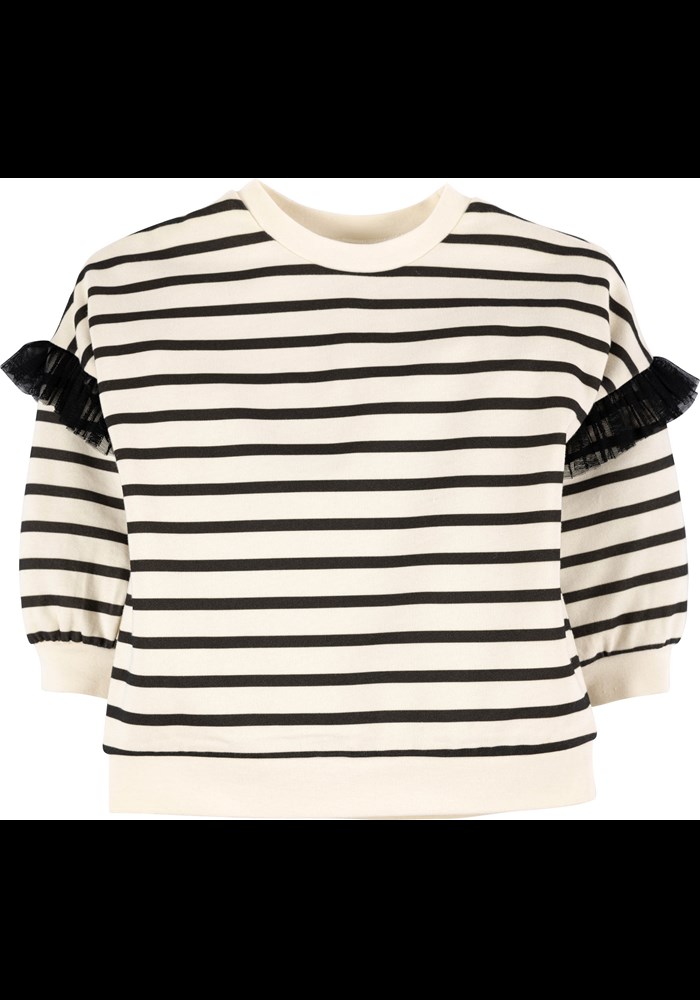 Çizgili Sweatshirt 16910