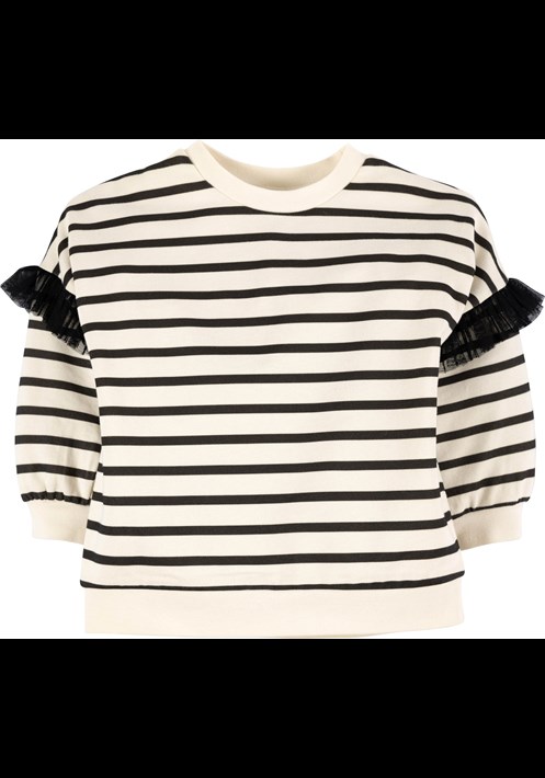 Çizgili Sweatshirt 16910 1