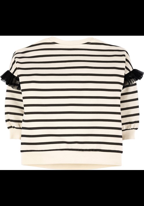 Çizgili Sweatshirt 16910 2