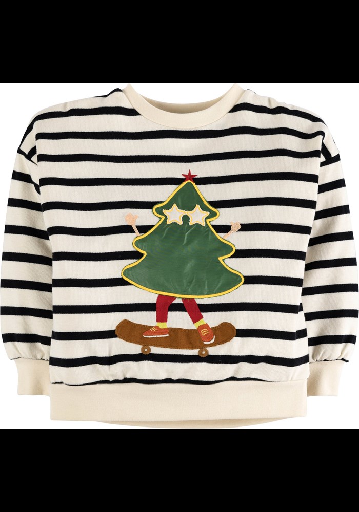 Çam Agaci Nakisli Sweatshirt 17116