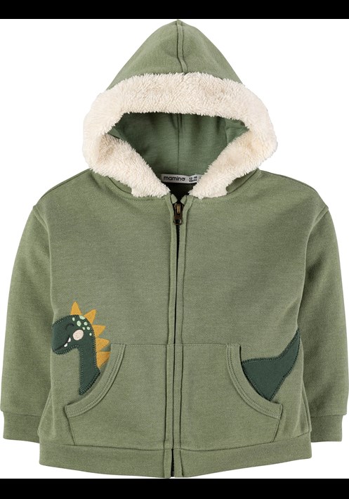 Nakisli Fermuarli Sweatshirt 17025 1