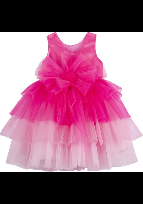 232718B Pembe Elbise 3