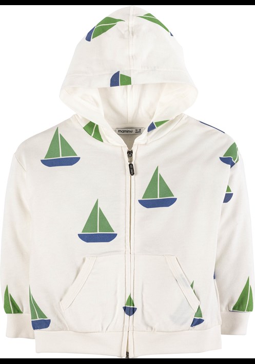 Kapüsonlu Sweatshirt 17454 1