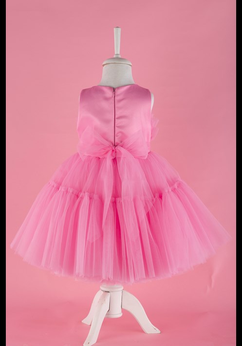 232220B Pembe Elbise 2