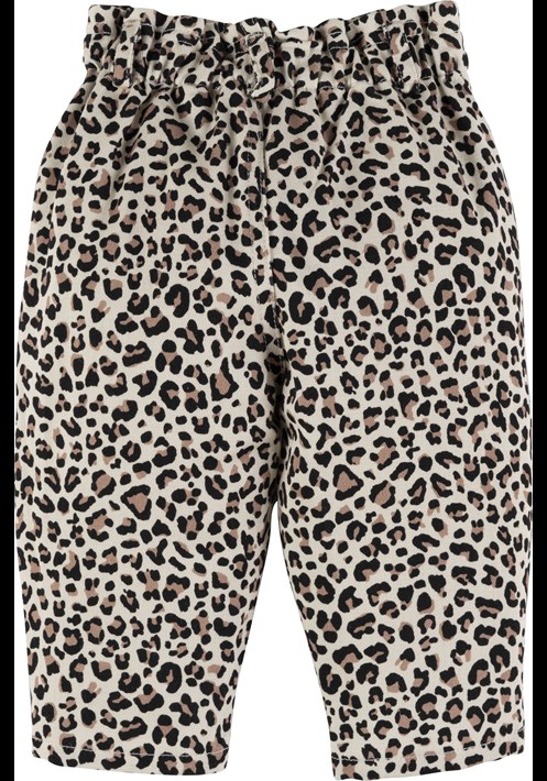 Leopar Saç Bantli Pantolon 19528 4
