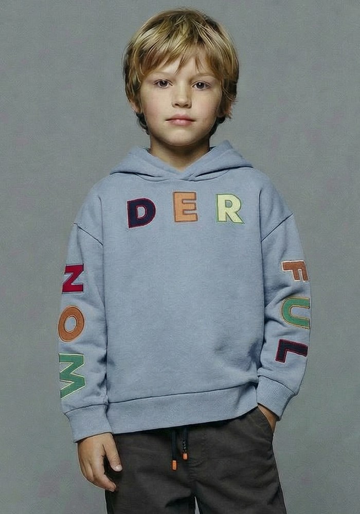 Kapüsonlu Sweatshirt 19086