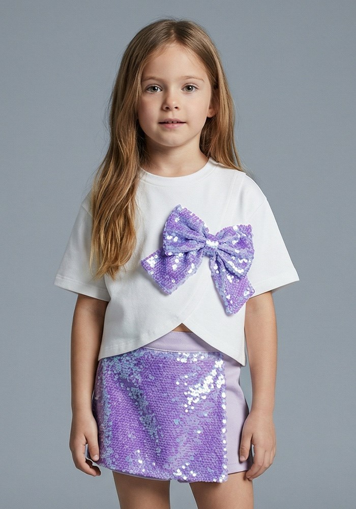 Payetli T-shirt 19216